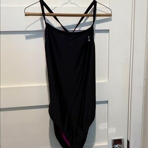 Black One-Piece Swimsuit